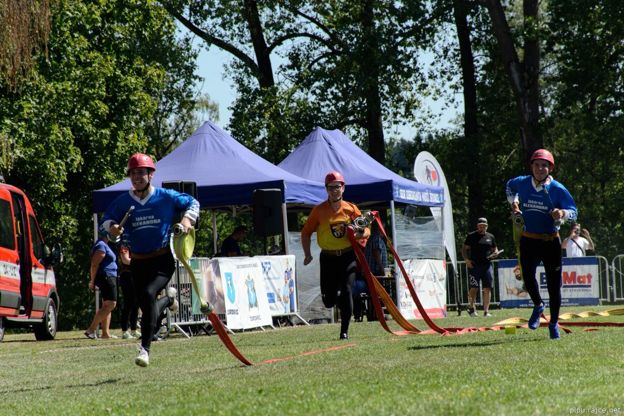 SDH Jemnice · S hadicemi na trať · Žirovnice 15. 8. 2026